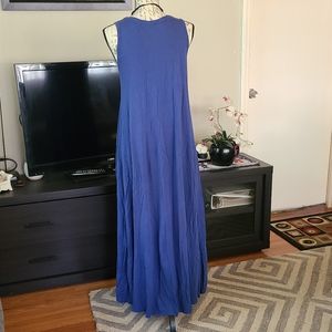 Garnet Hill Maxi Dress Size;LTall